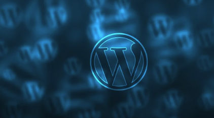 WordPress logo representing blogging platforms